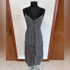 Abercrombie & Fitch Black and White Maxi Dress